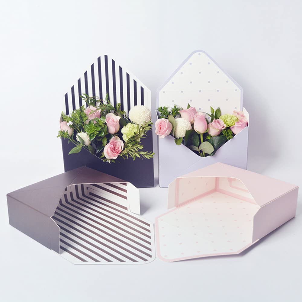 Luxury Christmas custom logo scarf cardboard valentine envelope flower packaging paper gift box