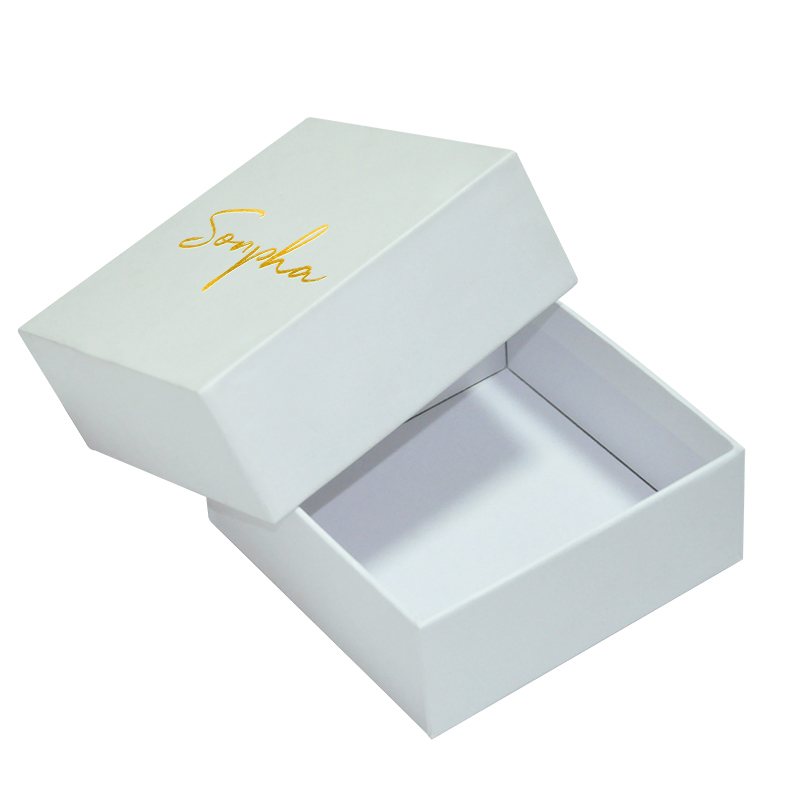 Wholesale custom luxury rigid cardboard gift lid and base paper box