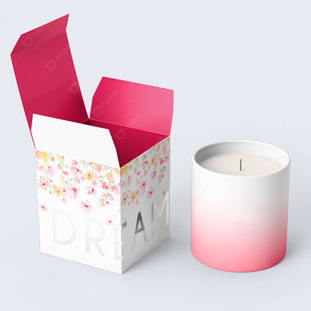Wholesale custom luxury candle gift box packaging