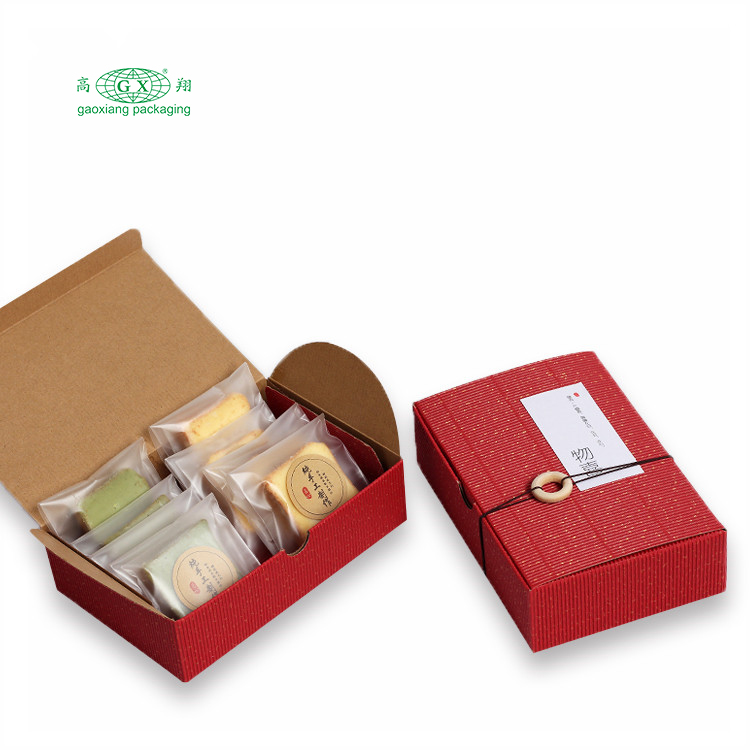 Wholesale custom logo design nuts & kernels paper box foods biscuits packaging paper box