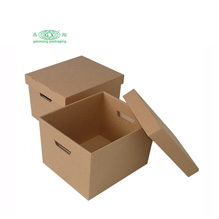 High quality corrugated paper moving box cardboard archive box for heavy storage