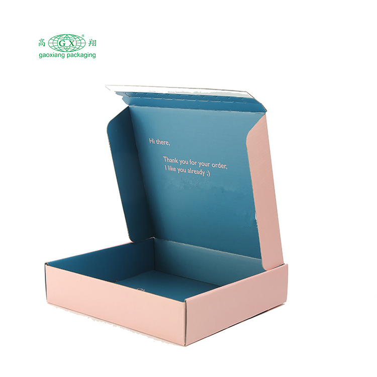 Good quality fancy luxury clothing cardboard shipping gift packaging boxes personalized boxes