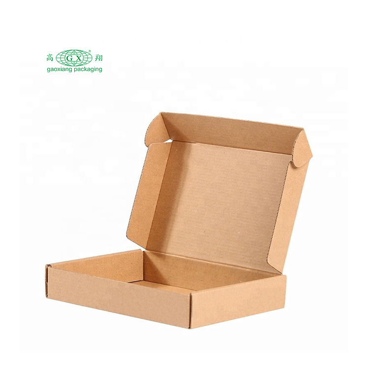 Custom printed unique commerce postal corrugated skincare shipping box packaging cardboard mailer paper box