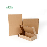 Corrugated carton with eco-friendly material custom size and logo packaging boxes