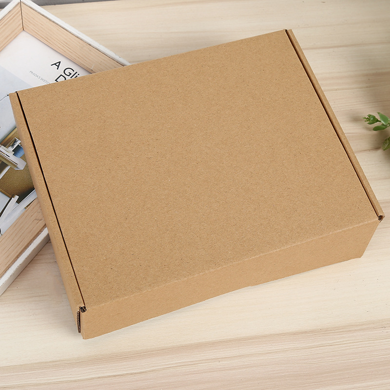 Manufacturer customized recycle paper corrugated packaging box folding shipping boxes with logo