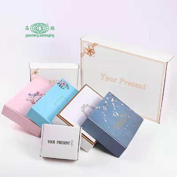 Factory paper cardboard box custom gift packaging clothing box for underwear packaging box
