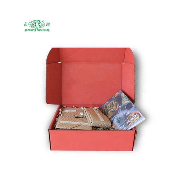 Wholesale custom logo corrugated paper box foldable cosmetic packaging box subdcription shipping mailer box