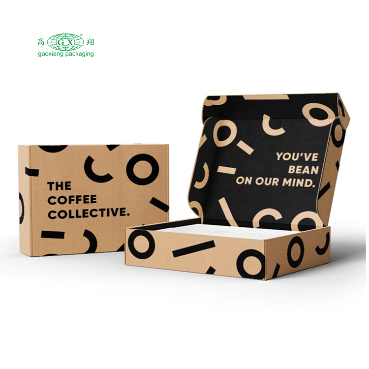 Underwear skincare beauty clothing packing mailer boxycharm corrugated paper with custom logo printed personalized boxes
