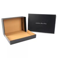 Wholesale luxury color shoe box packaging corrugated printing paper sneaker shoes box with custom logo