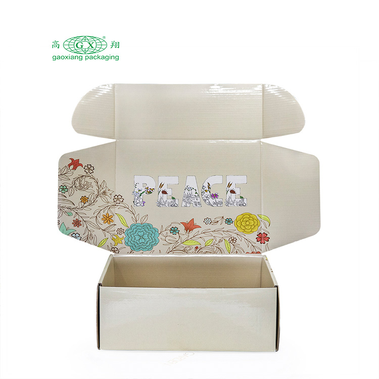 Underwear skincare beauty clothing packing mailer boxycharm corrugated paper with custom logo printed personalized boxes