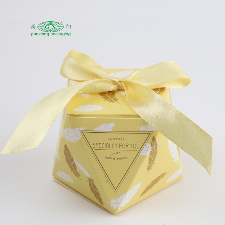 Good quality different colors mystery box gift wedding favour cake packing box personalized boxes