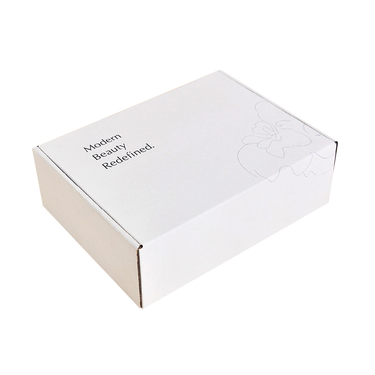 High quality custom logo printed cardboard folding carton clothing corrugated packaging paper box