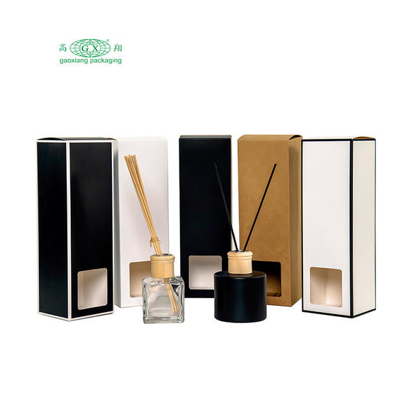 Custom design printing essential oil bottle packaging kraft paper cosmetic boxes