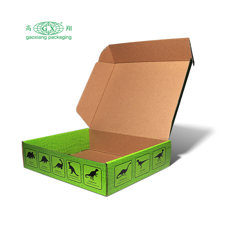 Customized colored mailer box packaging manufacturing corrugated boxes durable apparel packaging boxes