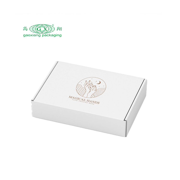 Custom logo foldable corrugated board shipping mailer box apparel gift box dress eyelash packaging paper box